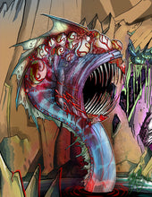 Load image into Gallery viewer, Bryne The Leviathan of The Black Shores Art Print (Autographed)