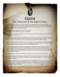 Crixus The Fireblood Art Print (Autographed)