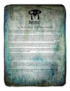 Bryne The Leviathan of The Black Shores Art Print (Autographed)